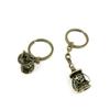 1 Items Keychain Keyring Key Tags Chains Rings Jewelry Bag Charms B5GP8 Hollow Oil Lamps view 1