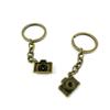 5 Items Keychain Keyring Key Tags Chains Rings Jewelry Bag Charms D8QJ7 Camera view 1