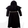 Gothden Medieval Renaissance Friar Cowl Robe Hooded Monk Robe Costume view 3