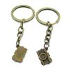 5 Items Keychain Keyring Key Tags Chains Rings Jewelry Bag Charms AA441 Camera view 1