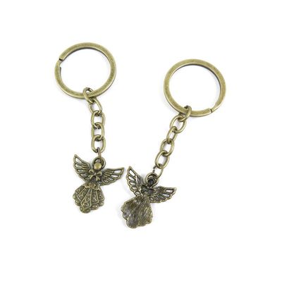 1 Items Keychain Keyring Key Tags Chains Rings Jewelry Bag Charms C3MC0 Elf Bow Tie Angel
