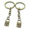 20 Items Keychain Keyring Key Tags Chains Rings Jewelry Bag Charms AA441 Love Lock view 1