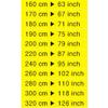 Taekwondo Fighter Black Master High Class Belts Martial Arts MMA TKD Karate Judo Width 5cm Single and Double Type (2. Length(190 cm or 74.8 inch)) view 3