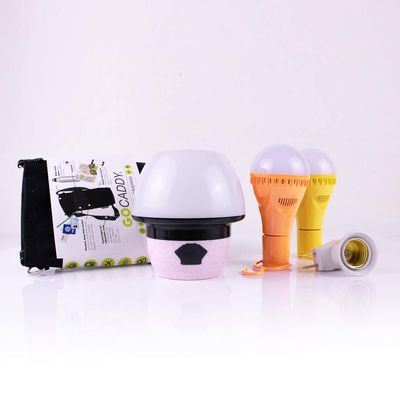 COLISY Bike Travel Bag/2 LED Bulbs/Mushroom Light/Plug - 1 Set