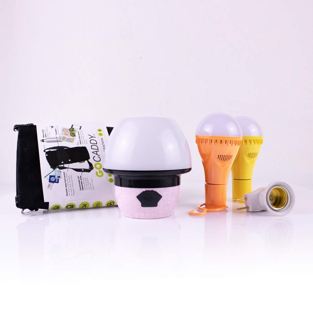 COLISY Bike Travel Bag/2 LED Bulbs/Mushroom Light/Plug - 1 Set