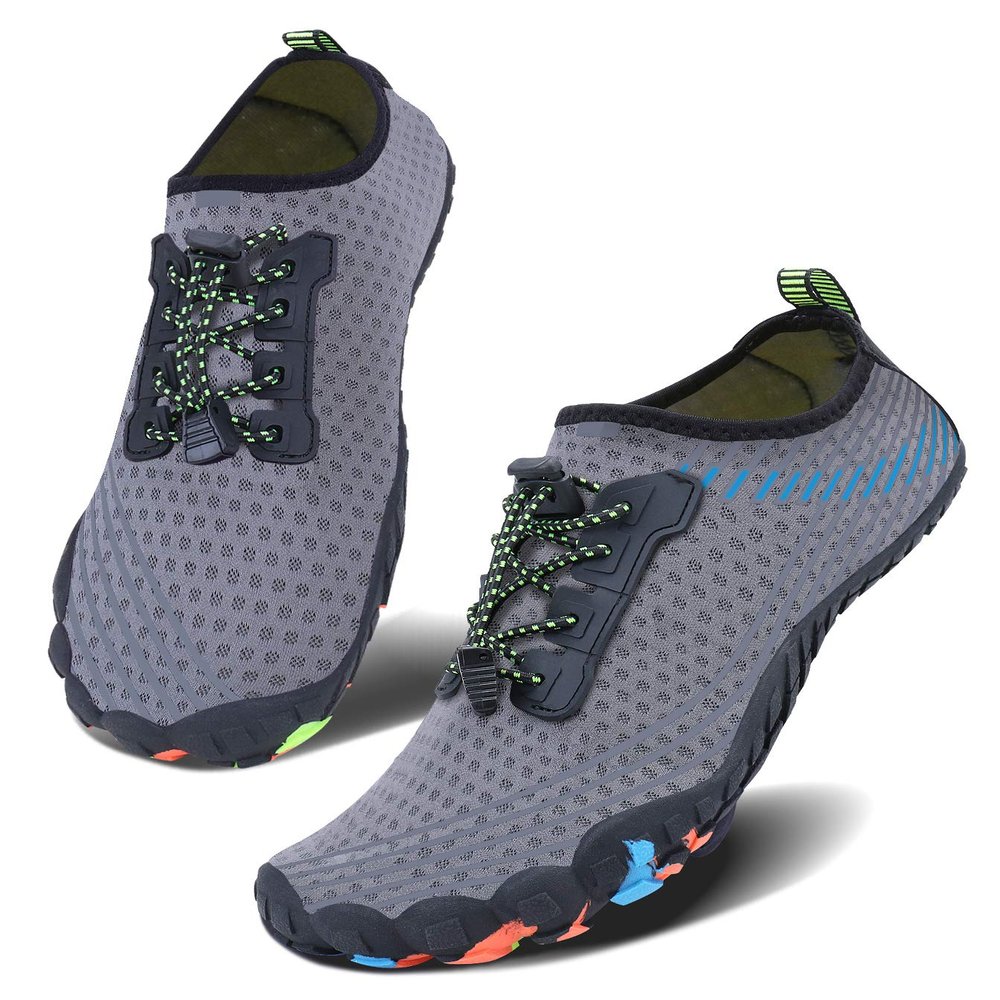 Women Men Water Shoes Quick Dry Barefoot Sports Aqua Durable Outsole Shoes for Swim Beach Aerobics Surf Yoga Exercise