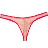 5-Pack Men's Hollow Thong Lace Male Bound T-Back Jacquard Underwear G-String Nightwear X-Large view 2