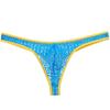 5-Pack Men's Hollow Thong Lace Male Bound T-Back Jacquard Underwear G-String Nightwear X-Large view 3