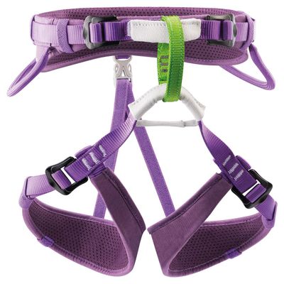PETZL Macchu Children's Sit Climbing Harness - Violet