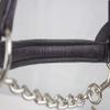 Derby Originals Premium Raised Padded Fancy Stitch Leather Cattle Show Halter with Matching Chain Lead view 4