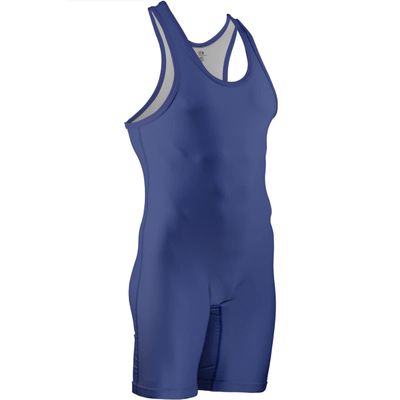 Cliff Keen | L7943J | The Relentless Stock Wrestling Singlet | MXS Fabric Technology | Wrestlers Choice! (Navy, Large)