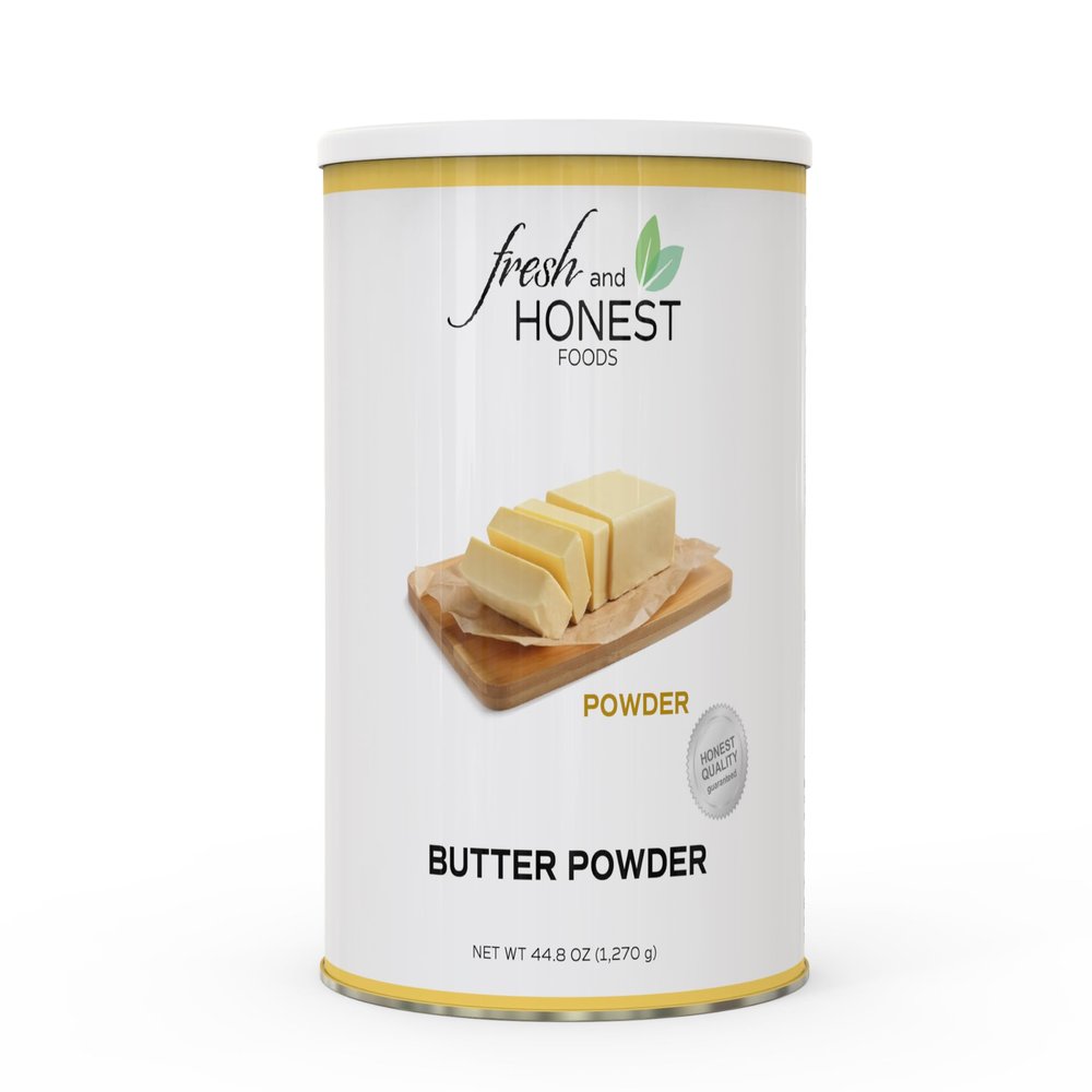 Fresh and Honest Foods Butter Powder 44.8 OZ #10 Can