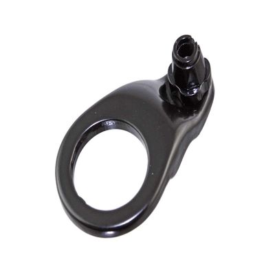 Alta Brake Cable Alloy Hanger, Multiple Sizes (Black, (1") 25.4mm)