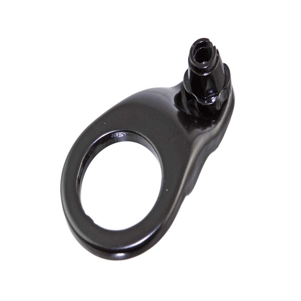 Alta Brake Cable Alloy Hanger, Multiple Sizes (Black, (1") 25.4mm)