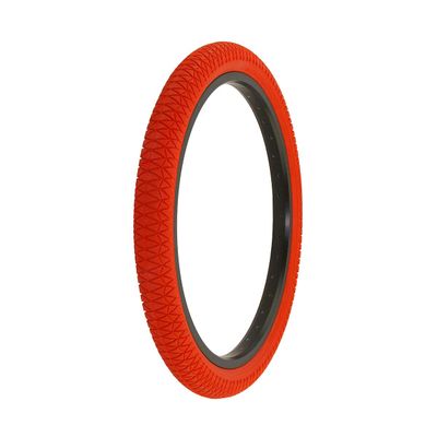 Alta Bicycle Tire Duro 20" x 1.95" Bike Tire Vendetta Thread, Multiple Colors (Red)