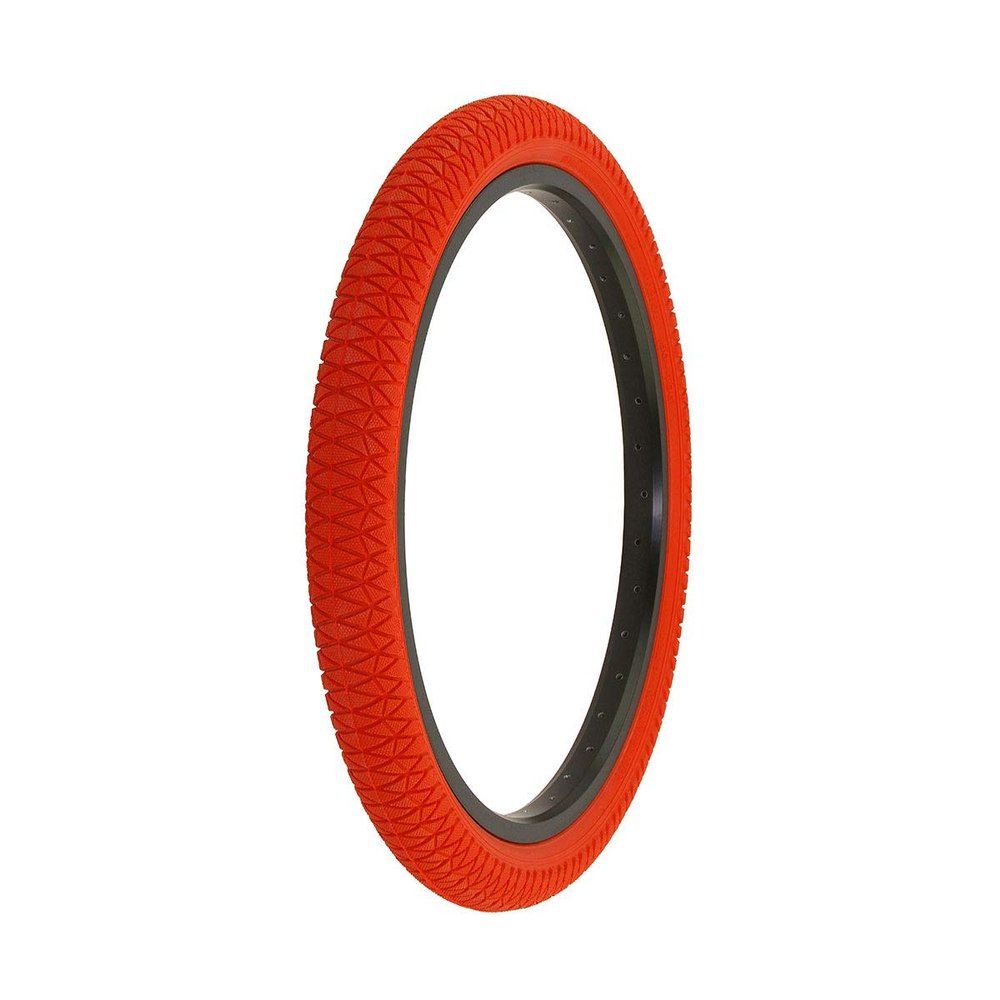 Alta Bicycle Tire Duro 20" x 1.95" Bike Tire Vendetta Thread, Multiple Colors (Red)