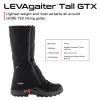 Kahtoola LEVAgaiter Tall GTX Gaiters, Waterproof Gore-TEX Shoe & Boot Protection for Mountaineering, Off-Trail Hiking in Mud, Snow & Ice - Black|Black - Small view 2