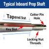 Tidal Wake Harmonic Prop Puller for Inboard Boats, Prop Knocker, Propeller Removal Tool, Fits 1" or 1 1/8" Propeller Shafts, Handy Storage Tote Bag, Save Time and Money, Easy Do-It-Yourself Design view 4