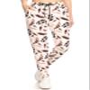 Leggings Depot JGA-S556-M Leaf Whisperer Jogger Print Pants w/Pockets, Medium view 2