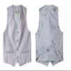 Spring Notion Big Boys' 2-Piece Vest Suit Set Light Grey 8 Vest and Pants view 3