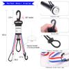 Baseball and Softball Gear Hanger Fence Hooks The Dugout Organizer Multifunctional and Multipurpose Hanging Buckle Metal Hangers for Outdoor Sports Equipment,Gloves, Helmets, Bats(2 Pack) view 3