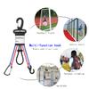Baseball and Softball Gear Hanger Fence Hooks The Dugout Organizer Multifunctional and Multipurpose Hanging Buckle Metal Hangers for Outdoor Sports Equipment,Gloves, Helmets, Bats(2 Pack) view 4