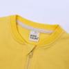 Kids Tales Baby Boys Girls Tracksuit Cotton Long Sleeve Zipper Jacket Pants Outfit Set Yellow view 3