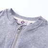 Kids Tales Baby Boys Girls Tracksuit Cotton Long Sleeve Zipper Jacket Pants Outfit Set Grey view 3