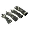 4Pcs/Set Premium PU Golf Covers 3 5 UT Wood Replacement & Interchangeable Number Tag, Camo Green view 4