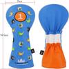 Craftsman Golf Birdie Birds Driver Fairway Wood Hybrid Headcovers for Ping Adams Etc.(3pcs (1,F,H)) view 2