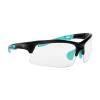 Walker's Unisex Teal Impact Resistant Sport Glasses | Durable Non-Slip Rubberized Frame UV Protection Shooting Outdoor Sports Glasses w/ Clear Lenses view 2