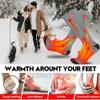 Heated Socks Men's Winter Socks Winter Cold Weather Sox Washable Arthritis Feet Warmer for Hunting Camping Oudoot Work view 3