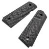 Cool Hand 1911 G10 Grips, Compact/Officer, Free Screws Included, OPS Texture (Gun Metal) view 4