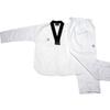 Sanga Taekwondo Global Dan Uniform Black V-Neck Type Martial Arts MMA TKD Karate Judo Hapkido (190(Height: 185~195cm)(72.8~76.7 inch)) view 1