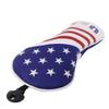 Craftsman Golf Red White Blue USA Flag Stars Fairway 3 5 Wood Cover Headcover(Wood Cover) view 3