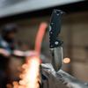 COLD STEEL AD-10 3.5" S35VN Steel Ultra-Sharp Drop Point Blade 5.25" G-10 Handle Tactical Folding Knife with Tri-Ad Locking Mechanism view 4