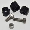 Lucky Stops Draw Stops for Hoyt ZT Cam (RX1, RX3, Proforce...) - Black, 4 Pack (7 Pieces) - Adjustable Draw Length, Valley Length, Let-off, Wall Feel - Bow Accessory view 1