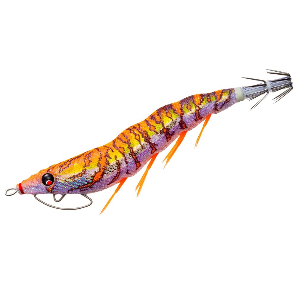 Duel EZ-Q Cast Egg, Squid Fishing Lure, Egging, Fishing Tackle, Bait Tree, Rigging Squid, No. 3.5, Weight: 0.6 oz (17 g) A1749-KVOG-Keimura Gold Orange Pata