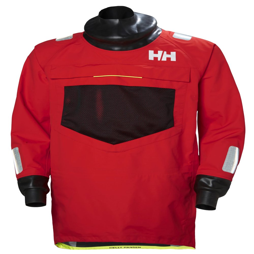 Helly-Hansen Men's Aegir Ocean Smock, 222 Alert Red - S