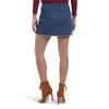 HUE womens Denim Jean Skirt, Medium Wsh, X-Small US view 2