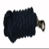 AJ Tack 10 Foot Cotton Lead Rope with Bull Snap - Set of 5 Royal Blue view 2