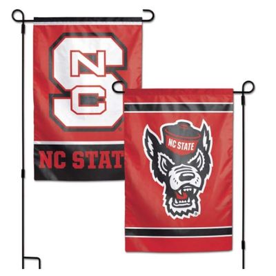 NCAA North Carolina State NCSU Wolfpack 12.5" x 18" Inch 2-Sided Garden Flag Logo