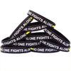 15 of Thin Yellow Line No One Fights Alone Wristbands view 1