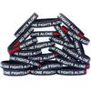 20 of Thin RED Line No One Fights Alone Wristbands view 1