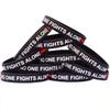 15 of Thin RED Line No One Fights Alone Wristbands view 1
