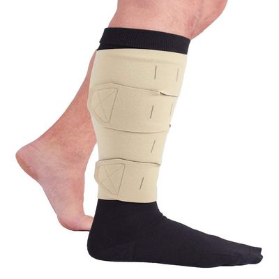 Circaid Juxtalite HD Compression Leg Wrap, Beige (XX-Large, Short)