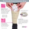 Circaid Juxtalite HD Compression Leg Wrap, Beige (XX-Large, Short) view 3