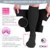 Circaid Juxtalite HD Compression Leg Wrap, Beige (XX-Large, Short) view 4