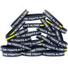 20 of Thin YELLOW Line No One Fights Alone Wristbands view 1