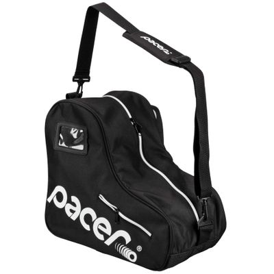 Pacer Skate Shape Bags - Great for Quad Roller Skates or Inlines (Black)